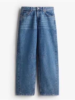 NWT H&M Barrel Leg Regular Jeans